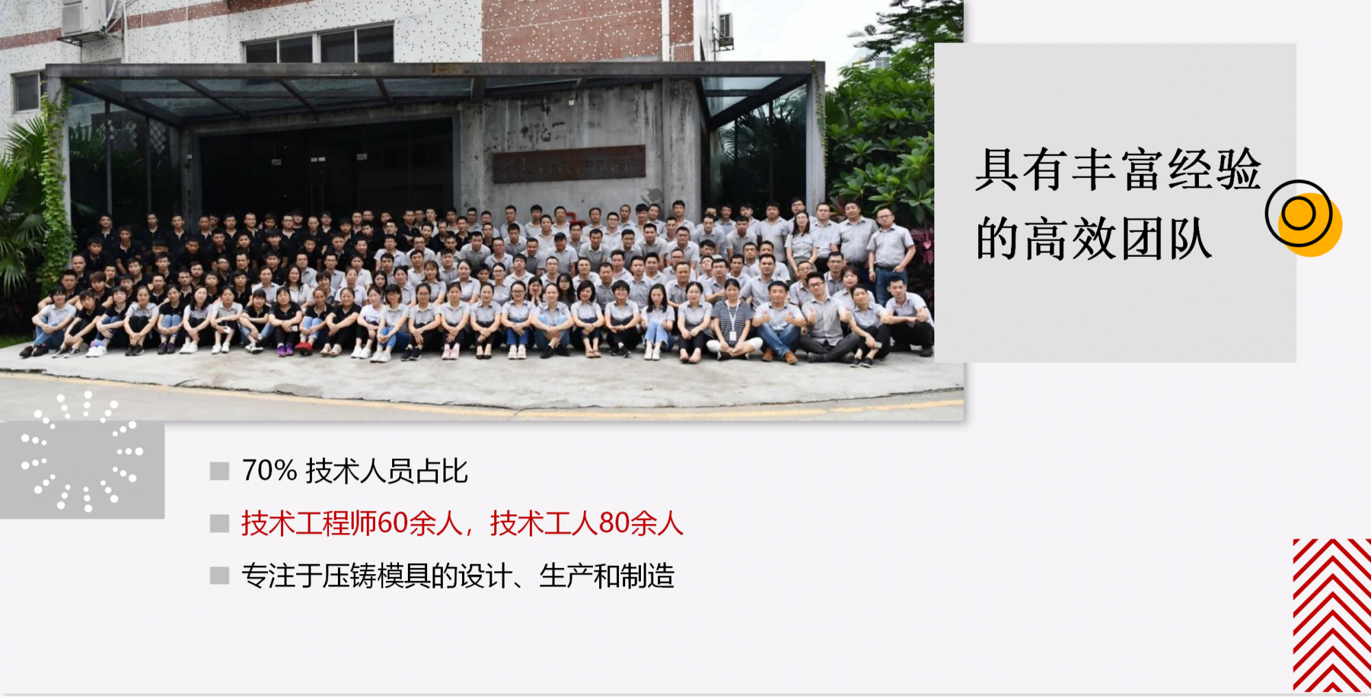 品成金屬專注于壓鑄模具的設計、生產和制造