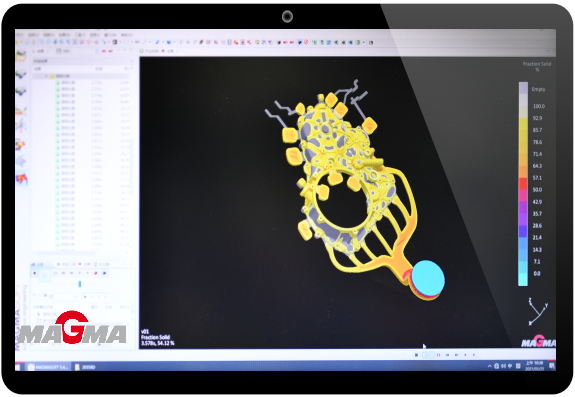 品成金屬已引進Magma模流軟件